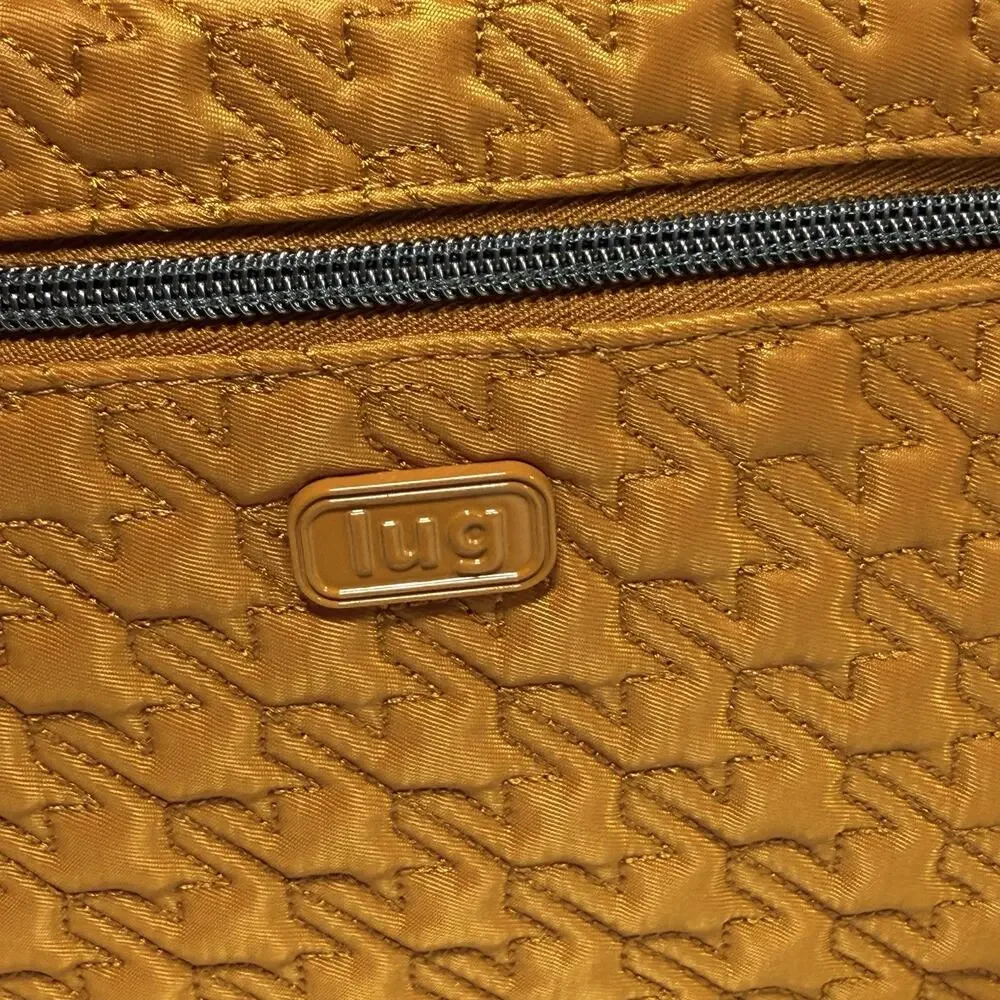Lug Shimmy SE RFID Crossbody Bag Purse Amber Yellow Gold Mustard 10